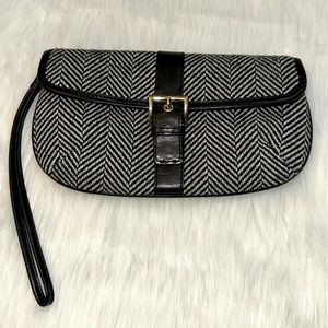 Banana Republic Buckle Wristlet /Clutch